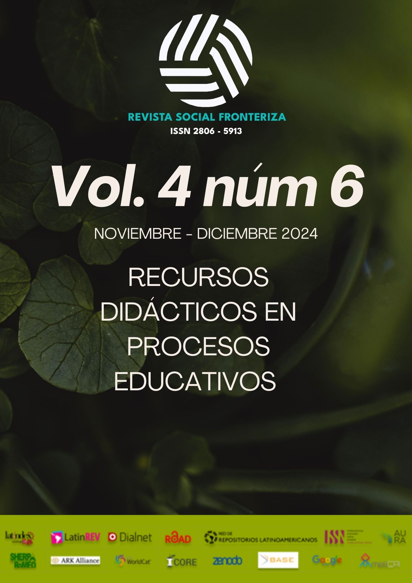 					Ver Vol. 4 Núm. 6 (2024): Recursos Didácticos en Procesos Educativos 
				